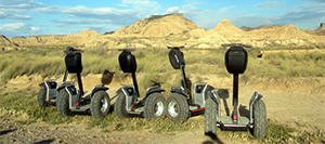 Desert des Bardenas seminaire incentive et team building espagne segway