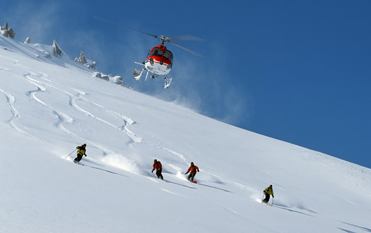 Safari Héliski dans les Andes avec Jean-Luc Crétier