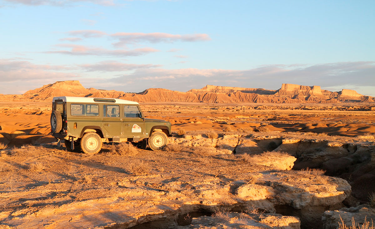 Desert des Bardenas seminaire incentive et team building espagne